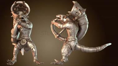 3D модель Прогулка Варвара Крыса Брут (STL)