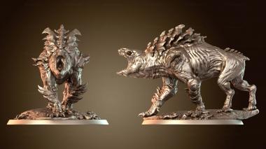 3D модель Прогулка Варварская Крыса Свирепая (STL)