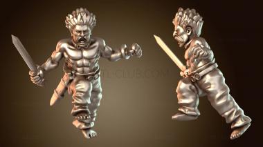 3D модель Воин боевых колесниц А (STL)