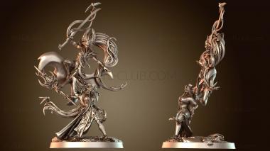 3D модель Проклятая войной пара в шлемах. Влюбленные (STL)