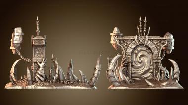 3D модель Руины местности демонов войны (STL)