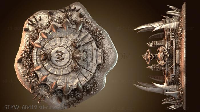 Территория зоны боевых демонов заражена