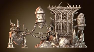 3D модель Территория демонов войны (STL)