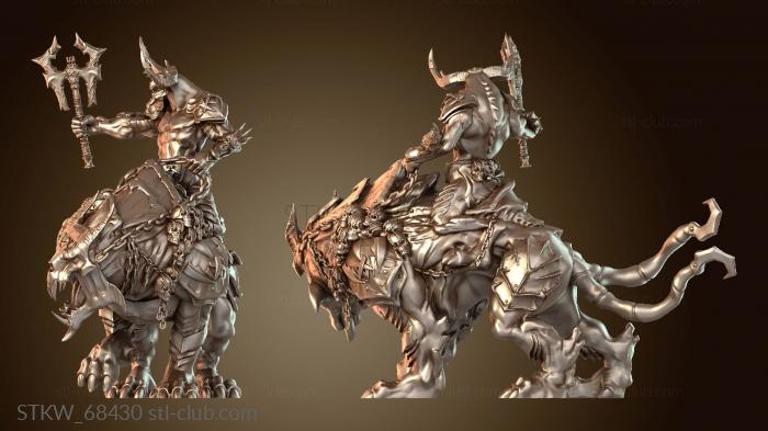 Military Боевые Демоны Зверь Топор Брутальный