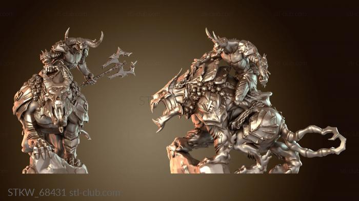 Military Демоны Войны Зверь Топор Дикарь