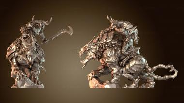 3D модель Меч Зверя Демонов Войны Обсидиан (STL)