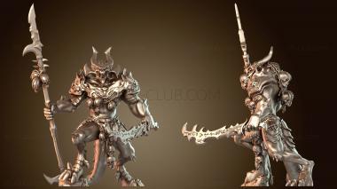 3D модель Копье, меч, чемпион демонов войны (STL)