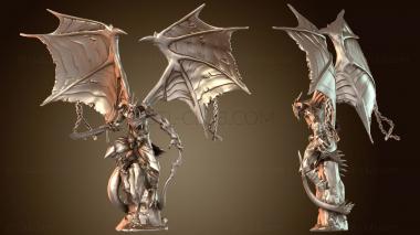 3D модель Война Демонов Ярости Планета Горит (STL)