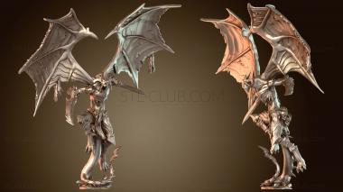 3D модель Демоны Войны Ярости Планета Разъяренная (STL)