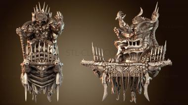 3D модель Трон Демонов Войны (STL)