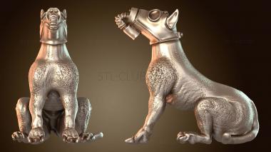 3D модель Боевые псы, дикая гончая (STL)