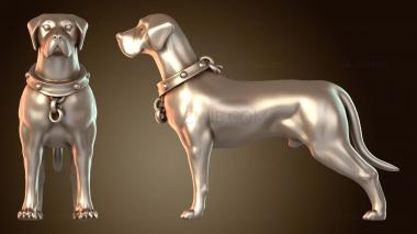 3D модель Боевой пес Быстрый удар (STL)
