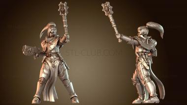 3D модель Командир Сестры Войны Сестра Бэклайн (STL)