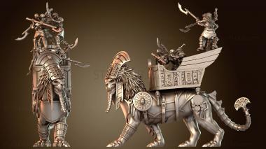 3D модель Гранит Боевого Сфинкса (STL)