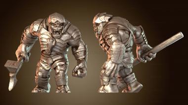 3D модель Боевой Тролль Агрессор (STL)