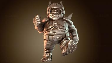 3D модель Полурослик (STL)