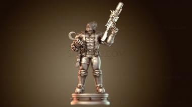 3D модель Лобо и собачий хаос (STL)