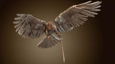 3D модель Летающий боевой клюв (STL)