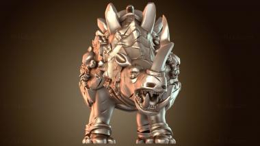 3D модель Маунт-варбосс и фуриус (STL)