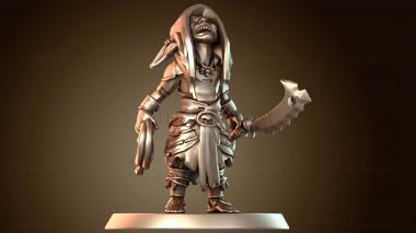 3D модель Гоблин-налетчик-воин (STL)