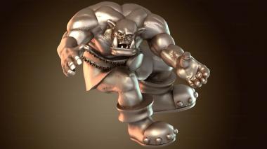 3D модель Warhammer Human Orcod (STL)
