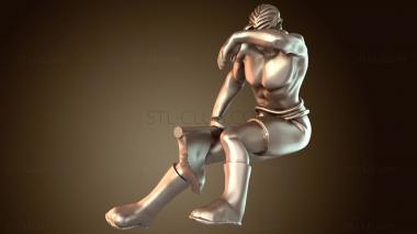 3D модель Рыцарь Вархаммера (STL)