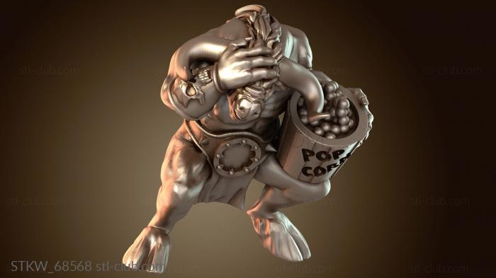 Warhammer Mino Facepalm Sentinel