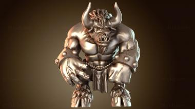 3D модель Warhammer Mino Savage (STL)