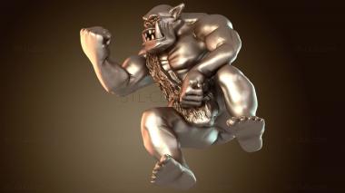 3D модель Warhammer Orco Salvaje (STL)