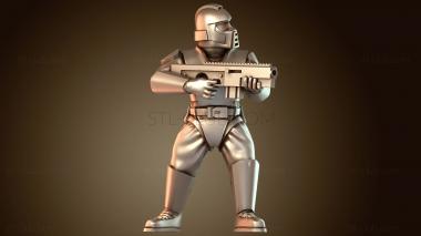 3D модель Warhammer Proto Guard Defender (STL)