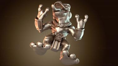 3D модель Warhammer Рана Куэрнос Воин (STL)