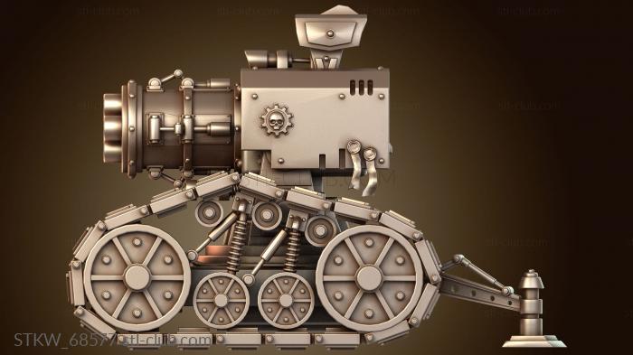 Warhammer Thunderfire Cannon Caterpillar Longbarrel