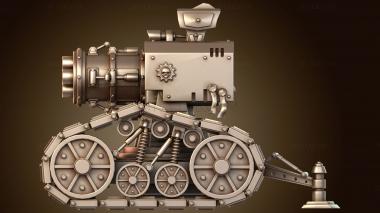 3D модель Warhammer Thunderfire Cannon Caterpillar Longbarrel (STL)