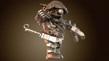 3D модель Воинственный насмешник (STL)