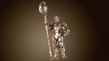 3D модель Чернокнижник Лысый Механический Псион (STL)
