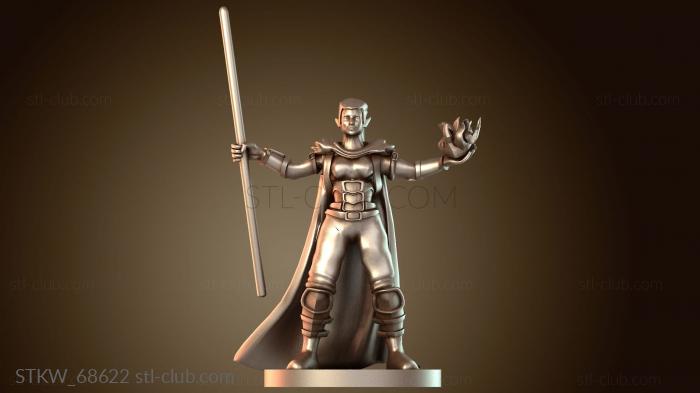 Чернокнижники Полуэльф Чернокнижник Посвященный