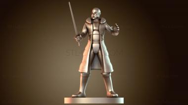 3D модель Чернокнижники Человек-Мужчина-Клинок Чернокнижник (STL)