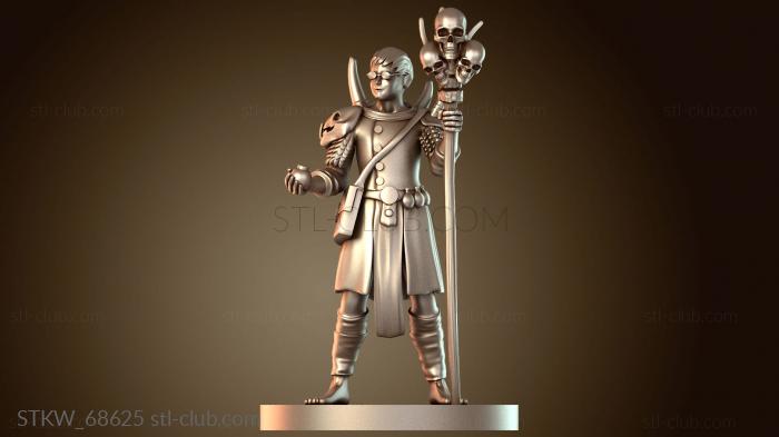 Чернокнижники Человек-Чернокнижник Черепной Посох