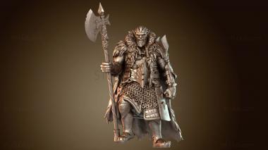 3D модель Фигура военачальника (STL)