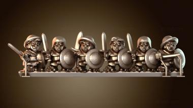 3D модель Воитель-Стрип-Воин (STL)