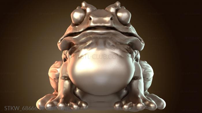 Military Маунт-лягушка-гном Варп