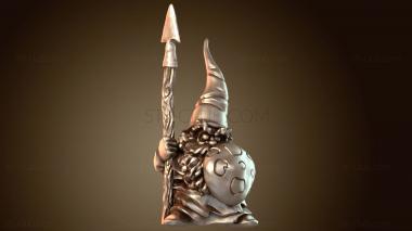 3D модель Варп-гном-копейщик-фанатик (STL)