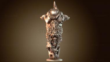 3D модель Варп Мифический Гоблин Кинжалорук (STL)