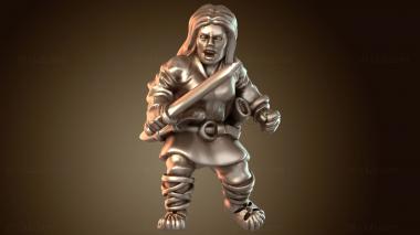 3D модель Воин-хранитель (STL)