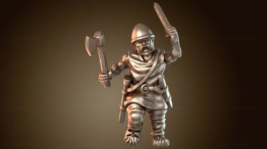 3D модель Воин-ветеран (STL)