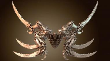 3D модель Храбрый воин (STL)