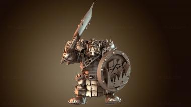 3D модель Воин Охотник (STL)