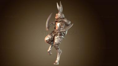 3D модель Воин Мастер Клинка (STL)