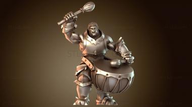 3D модель Воин-хранитель (STL)