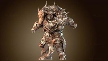 3D модель Воин-ветеран (STL)